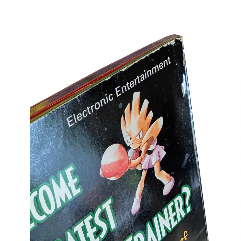 Pokemon Primas Official Strategy Guide Book Blue Cover 1999 Gameboy Blastoise